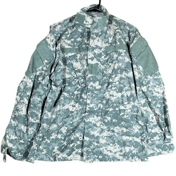 Army Combat Mens Coat ACU Green Camouflage UCP Uniform Digicam Small Regular - Picture 1 of 13